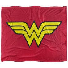 DC Comics Logo Wonder Woman Blanket