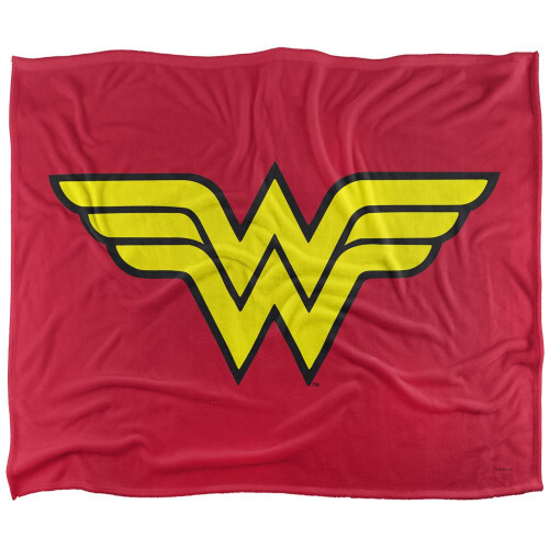 DC Comics DC Comics Logo Wonder Woman Blanket