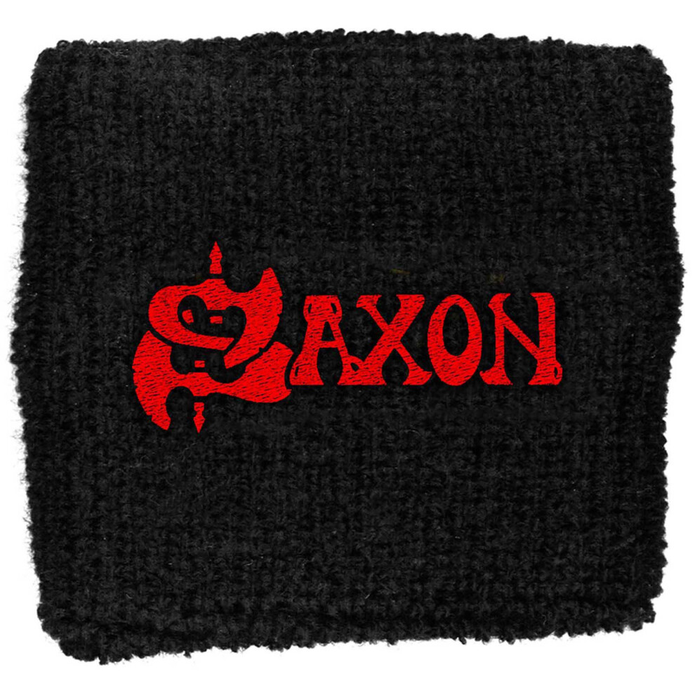 Photos - Other Trainers Saxon Case Saxon Logo Fabric Wristband 