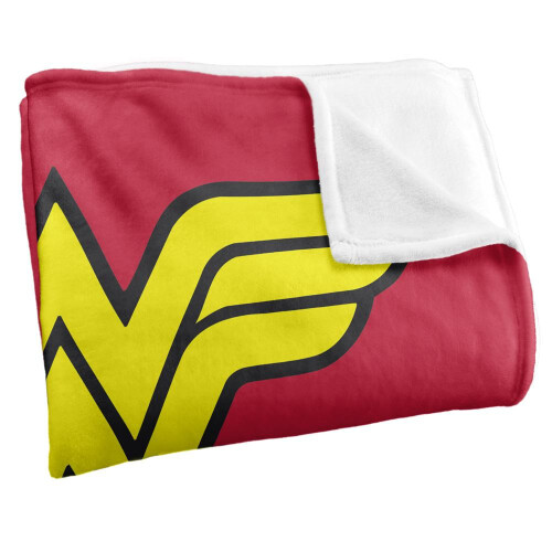 DC Comics DC Comics Logo Wonder Woman Blanket 1