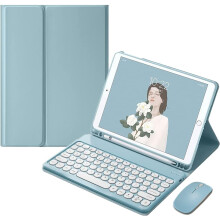 Puzdro s klávesnicou pre iPad Air 3. generácie, funkcia stojana s presnými výrezmi pre modely 10,5 palcov