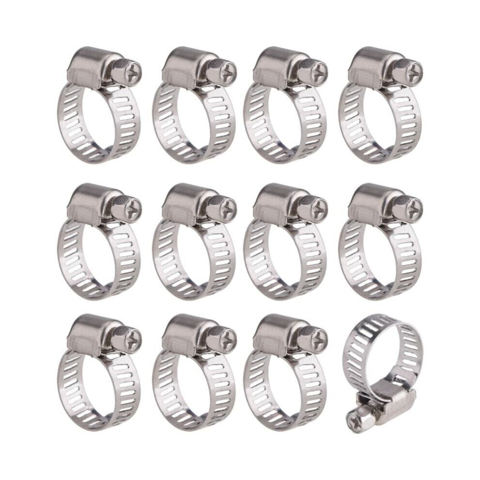 Durable Worm-Drive Hose Clamp For Automotive Applications, Stainless Steel Mini Hose Clamp With High Performance, Wide Range Application, Flexible 9405630026610