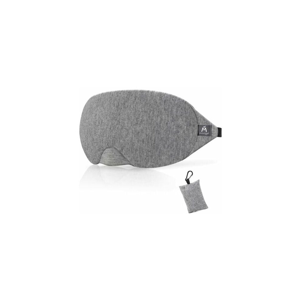 Light Uninterrupted Sleep Masterpiece, Blocking Eye Mask, Comfortable & Breathable Modal Cotton, Ergonomically Shaped For A Custom Fit, Patented