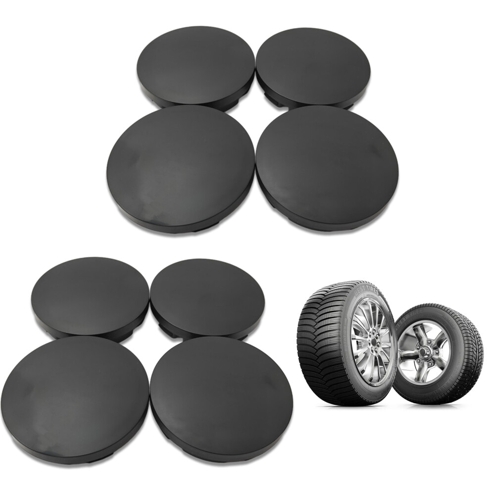Corrosion Resistant Wheel Center Caps 56Mm, Hubcaps With Shiny Finish, Hubcaps Rim Center Caps For Rims, Center Cover Replacement Snap On, Black 9433291772133
