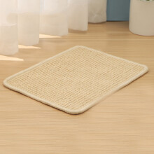 Beskyt møbler med naturlig sisal kradsemåtte, kradsemåtte til katte med velcrobånd til indekatte (skridsikkert design, miljøvenligt)