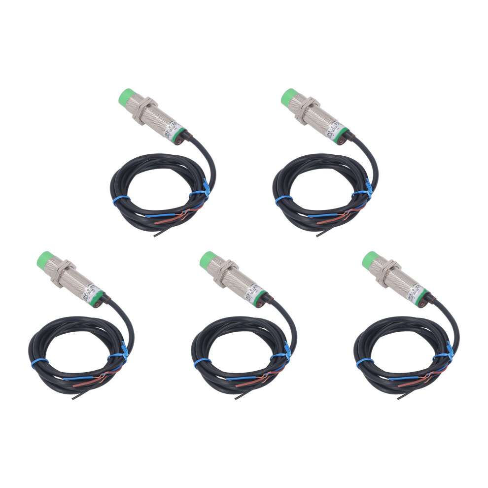 5Pcs Pnp Inductive Proximity Sensor M18 8Mm 6-36Vdc Ip65 8461371234821