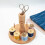 Premium Beech Wood 8-Spool Thread Rack for Neat Sewing Storage 11