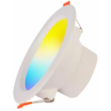 Eftermonteret LED-indbygget belysning, flade LED-dåselamper med forstørret diameter for bredere kompatibilitet, energibesparende LED-chips med høj