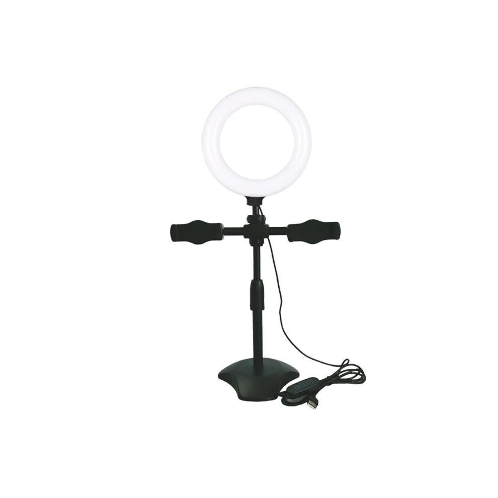 Multiscene Led Ring For Studio Fill-, Variable Color Temperature & Adjustable Brightness, Universal Gooseneck Phone Holder & Bluetooth Light 9482726504696