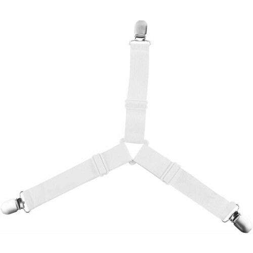 Conception antidérapante sans aiguilles, usage polyvalent, installation facile, construction durable, sangles de drap réglables en longueur 2