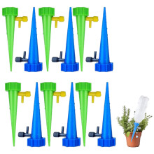 Slow Release Watering Spikes, Automatic Drip Irrigation Devices, Adjustable Control Valve, Beverage Bottle Compatibility, No Cumbersome Installation,