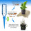Slow Release Watering Spikes, Automatic Drip Irrigation Devices, Adjustable Control Valve, Beverage Bottle Compatibility, No Cumbersome Installation, 4