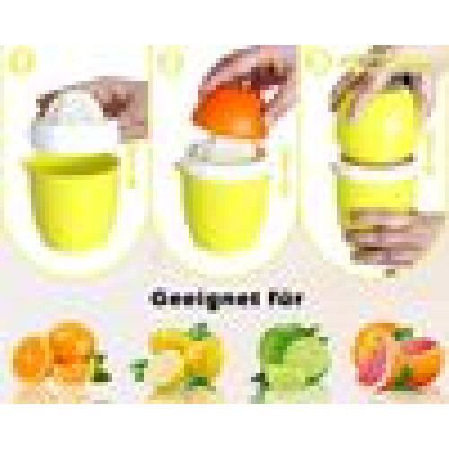 Λεμόνι Food Saver Φρέσκια Προετοιμασία, Πρέσα Εσπεριδοειδών για Εύκολη Χύμωση, 2