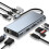 Επαγγελματική βάση σύνδεσης USB C, προσαρμογέας 11 σε 1 με Type-C, απίστευτη 1