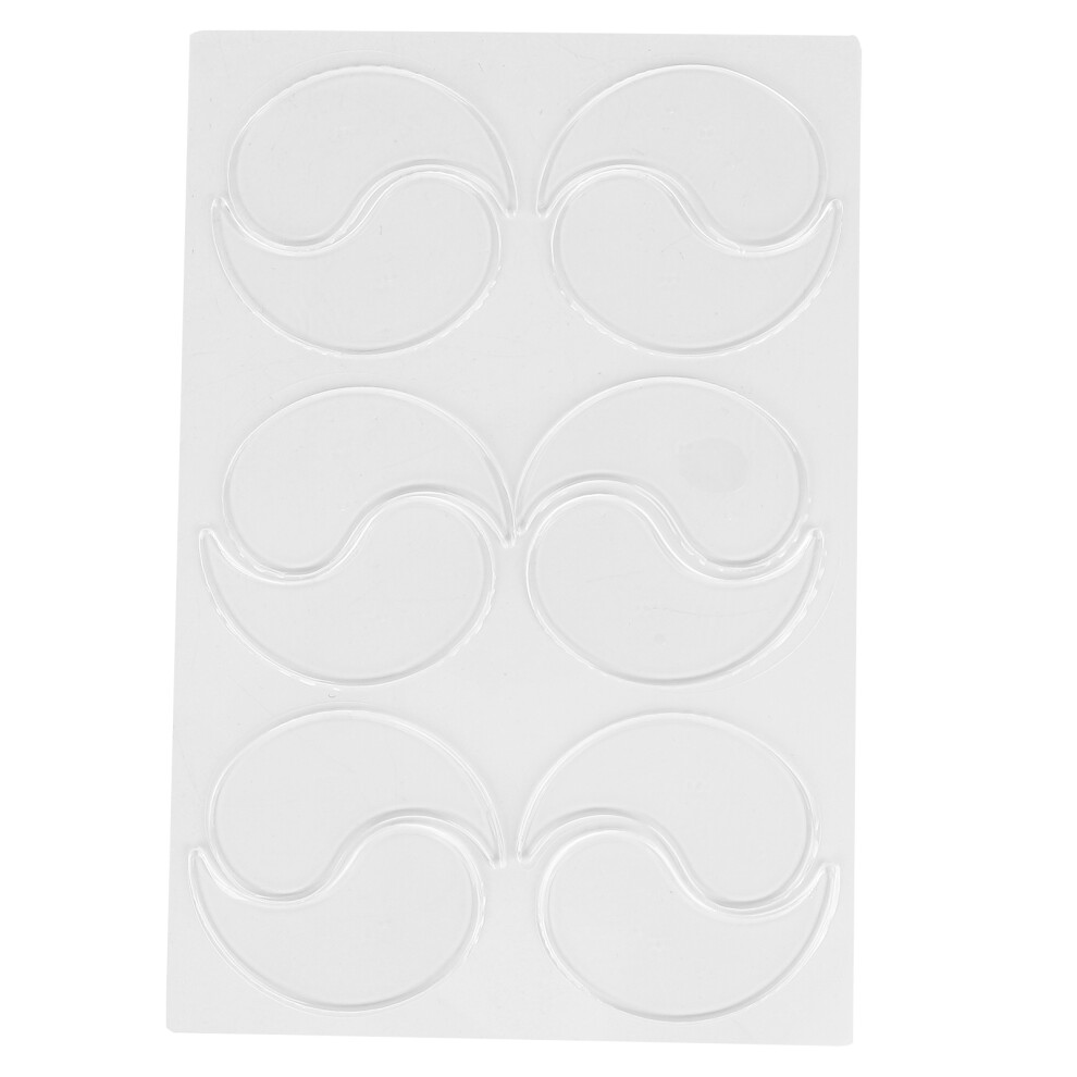 Silicone Eye Wrinkle Pads, Anti Aging Silicone Pads Ergonomic Design Reusable Reduce Skin Wrinkles Under Eye Patches Cleavage for Mouth And Eyes,