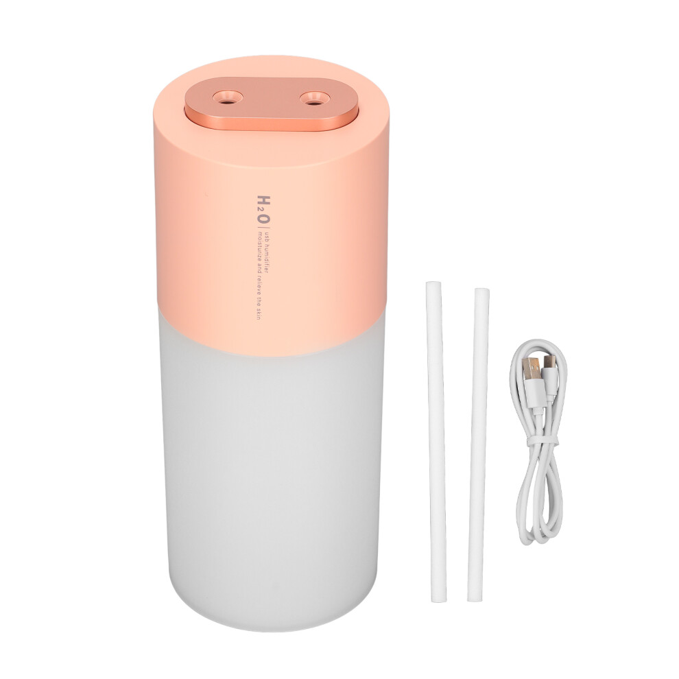 Portable Air Purifier For Office, Cool Mist Humidifiers With Timing Function And Automatic Shutoff, Quiet Humidifier With Gentle Night Lights For
