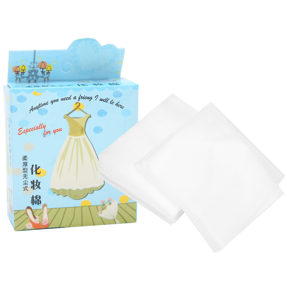 Absorbent Nonwoven Fabric Pad, First Quality Soft Material, 40PCS Hypoallergenic Makeup Remover Wipes, Quick Absorption Facial Cleansing Pads For