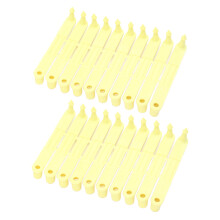 Bright 20PCS Ear Tags for Farm Animals - Fade Resistant and Tough