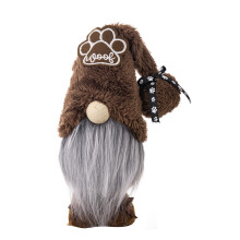 Puppie Gnome Plush Decorations,Handmade Scandinavians-Khaki