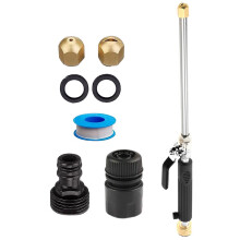 Pressure Washers Wand High Pressure Hose Nozzles Garden-Black