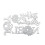 Embossing Stencils Template Mould DIY Bookmarks-JH010811 1