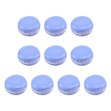 Simulations PU Donutt Bread Photography Props for-Royal blue