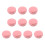 Artificial Fake Bread Donutt Simulations Model Ornament-Pink 1