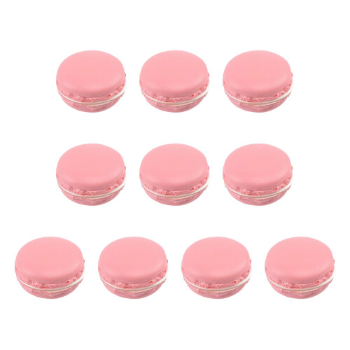 Artificial Fake Bread Donutt Simulations Model Ornament-Pink