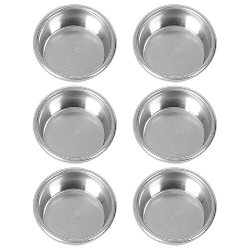 6Pack 54mm Filter Basket for  Sage 870/875/878/880 54mm Semi-Automatic Coffee Machine Bottomless Handle Filter