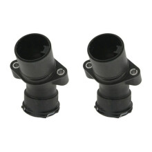 2X Engine Coolant Thermostat Housing for - S204 W203 W204 CL203 C230 2712001256