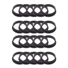 20Pcs Cake Mold Mousse Tart Ring Round-Shape Dessert Pies Decorating Tool Perforated Baking Cutter DIY Bakeware