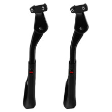 2X Verstellbarer Klapprad Ständer Parkregal Halterung Seitlicher Tritt Ständer Fußstütze Fahrrad Teile 20-29 Zoll Fahrrad