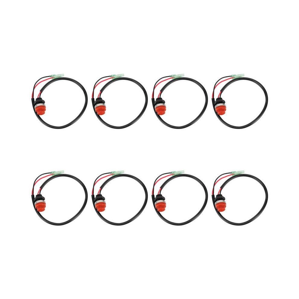 8X Universal Boat Outboard Engine Motor Start Kill Keyless Push Button Applicable To All For Ships 6032331622716