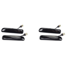 2X Car Smoked LED Dynamic Side Light Turn Signal Blinker for 3 Series E46 Coupe1997-2001