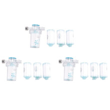 3X Purifier Output Universal Shower Filters Household Kitchen Faucets Water Heater Purification Bathroom Accessories