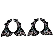 4Pcs Guitar Pickguard Anti-Scratch Guard Plate Self-Adhesive Pick Guard Sticker for Acoustic Guitar Parts