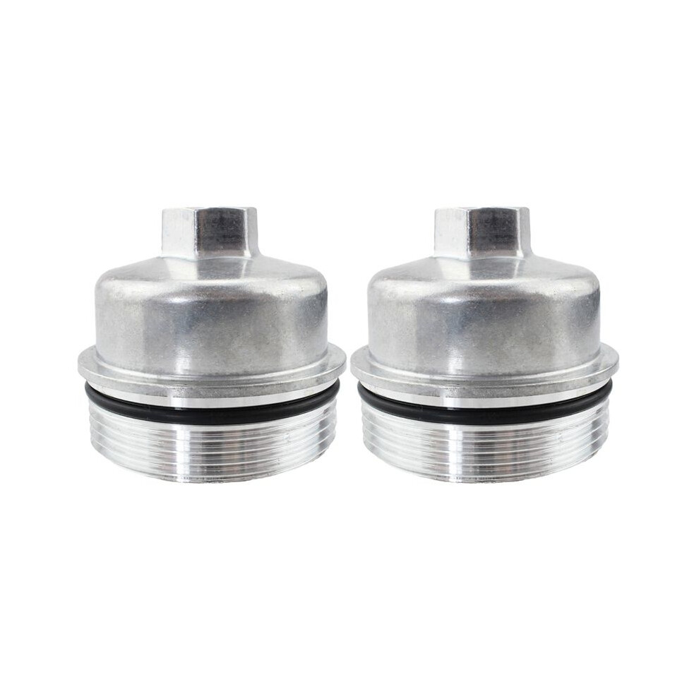 2X Engine Oil Cooler Filter Cap For Chevy Cruze Aveo Sonic Trax Astra Zafira 55353325 55593189 5650963 6031636102015