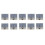 10X 85C1 Medidor de Panel de Corriente Analogico  30A AMP Amperimetro 1
