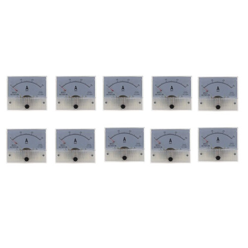 10X 85C1 Analog Current Panel Meter  30A AMP Ammeter
