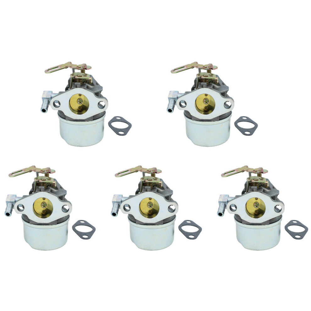 5X Carburetor Carb For Tecumseh 4Hp 5Hp Hsk50 Hs50 632107 632107A 640084B Snowblower 6031261164778