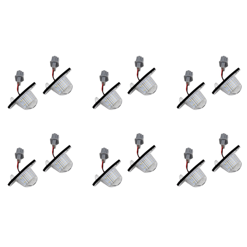 12X Error Free Led License Plate Lamp For Crv Fit Jazz Crosstour Light 6032674375393