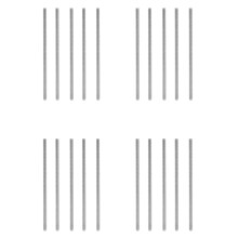 M6 x 150mm 304 de Acero Inoxidable Totalmente Roscado Barra Bar Tacos Herramienta 20 Unids