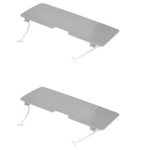 2X for E‑Class W124 Front Bumper Tow Hook Cover Towing Hole Lid Trailer Trim Cap Plate Traction Shell Cover