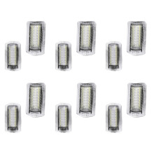 12Pcs for Land 200 Series 150 Series Prado MK4 J150 ES240 IS250 LED Courtesy Door Light Bulb White