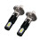 10X H1 6000K Super Bright White 6000LM DRL LED Headlight Bulb Kit High- 5