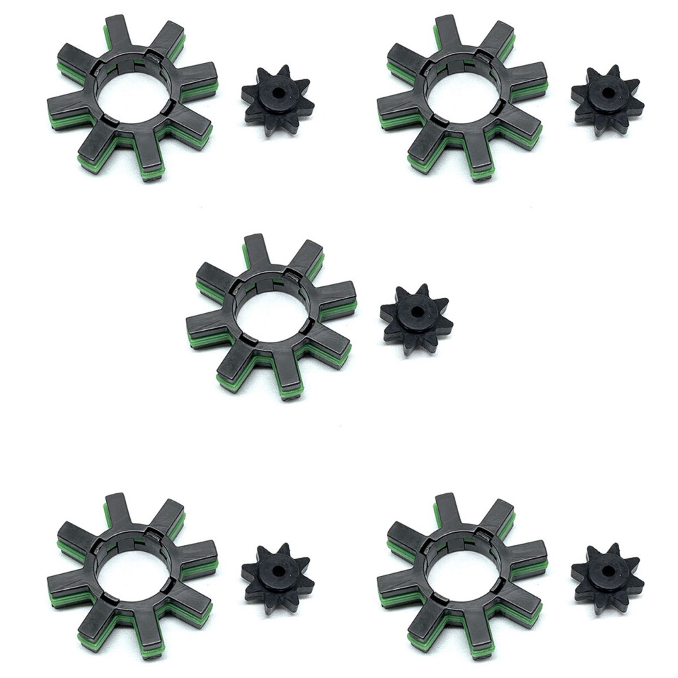 5X For Camry Levin Alphard Column Steering Motor Ring Gear Elastic Coupling Gear 45254-28040 Black 6032682034541