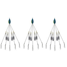3X Alabama Umbrella Rigs for Bass Stripers Fishing, Freshwater Fishing Swimbait Lures Rig Kit,