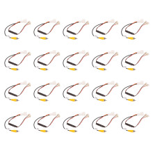 20X 4 Pin Car Reverse Camera Retention Wiring Harness Cable Plug Adapter Connector Fit for
