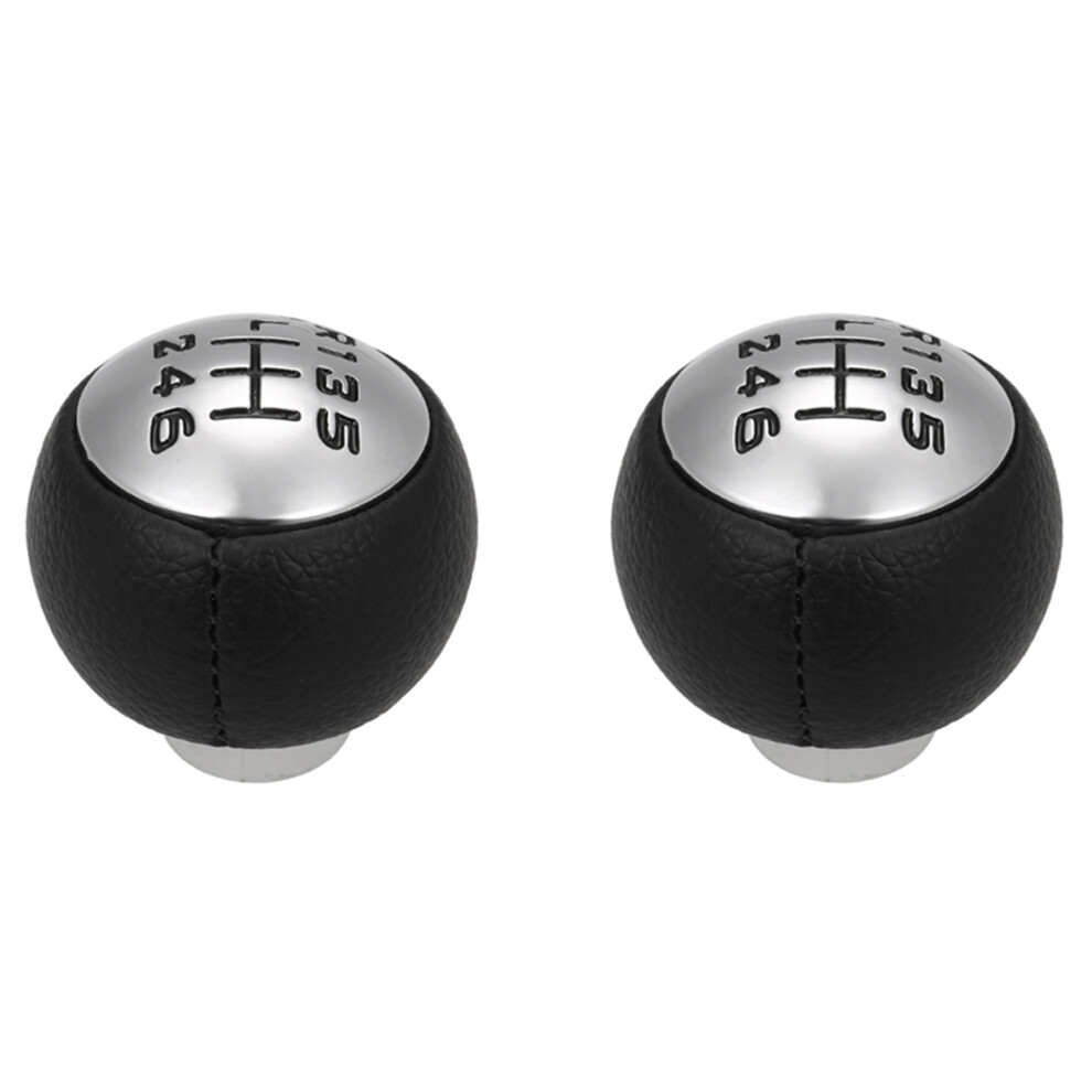 2X 6 Speed Gear Shift Knob For 307 308 3008 407 5008 807 Partner B9 Tepee C3 A51 C4 C4 Berlingo 6031855674423
