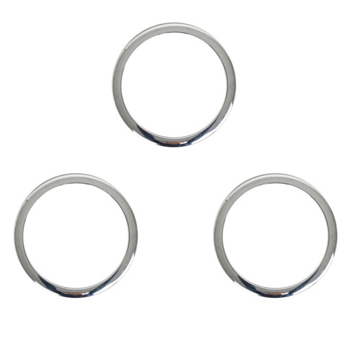 3X Kit de Bateria de 6 Polegadas, Anéis de Furo de Tambor, Acessórios para Ferramentas de Perfuração de Tambor